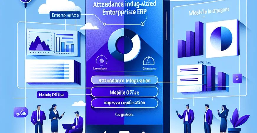 中小企业 ERP 的考勤集成趋势：移动办公如何提升协同？